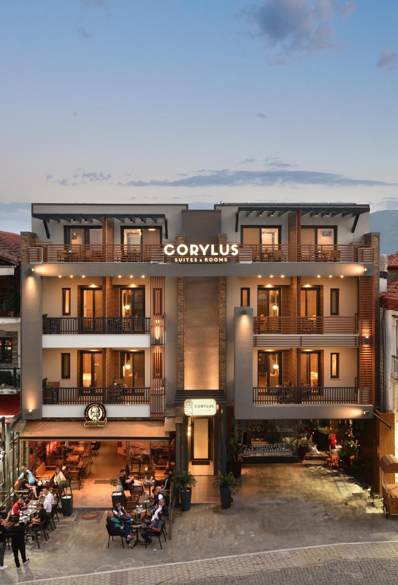 Corylus Luxury Rooms & Suites Leptokarya  Exteriör bild